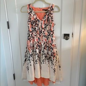 White House Black Market fit & flare dress